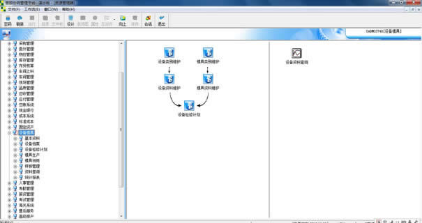 傲鵬協(xié)同版（Openflow）ERP——設(shè)備管理流程圖
